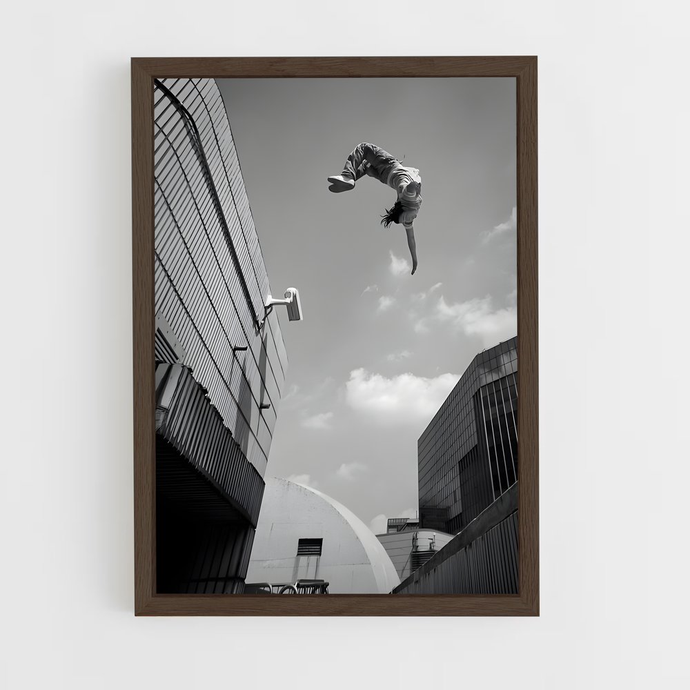 Poster Urban Leap – affiche Parkour et freerun (vue 5)